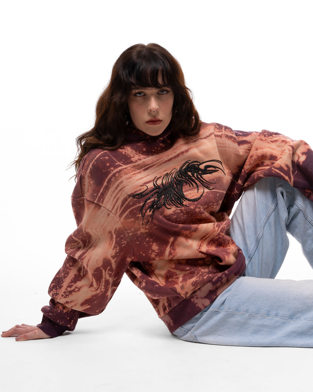 Pendra Burn Purple Light Hoodie