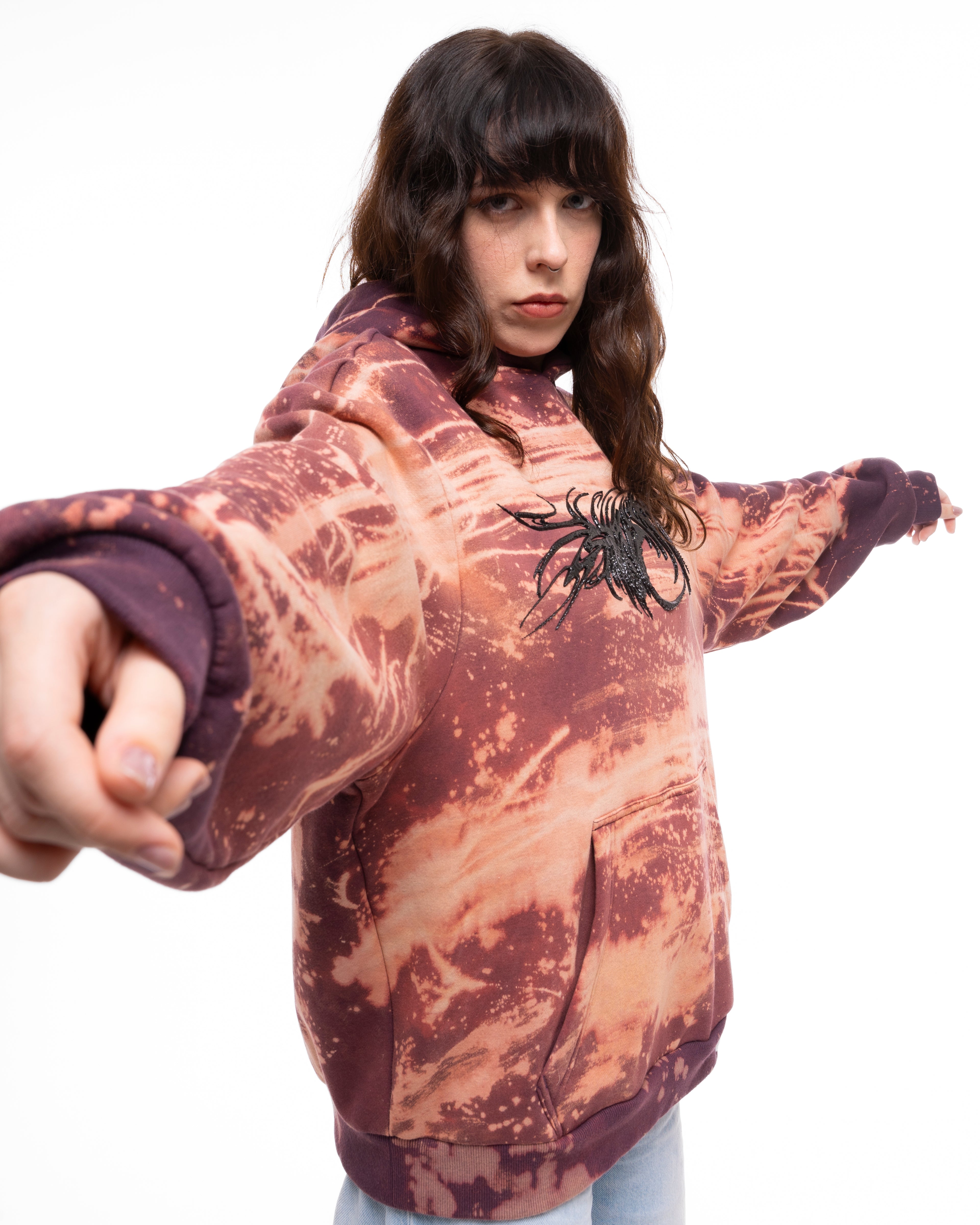 Pendra Burn Purple Light Hoodie