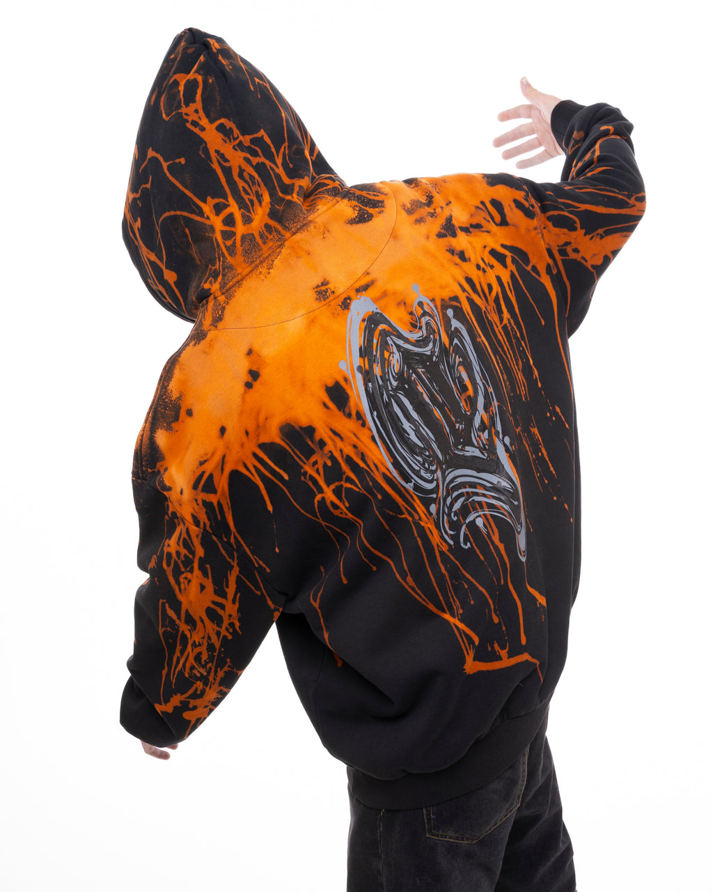 Pendra Burn Acid Tears Hoodie
