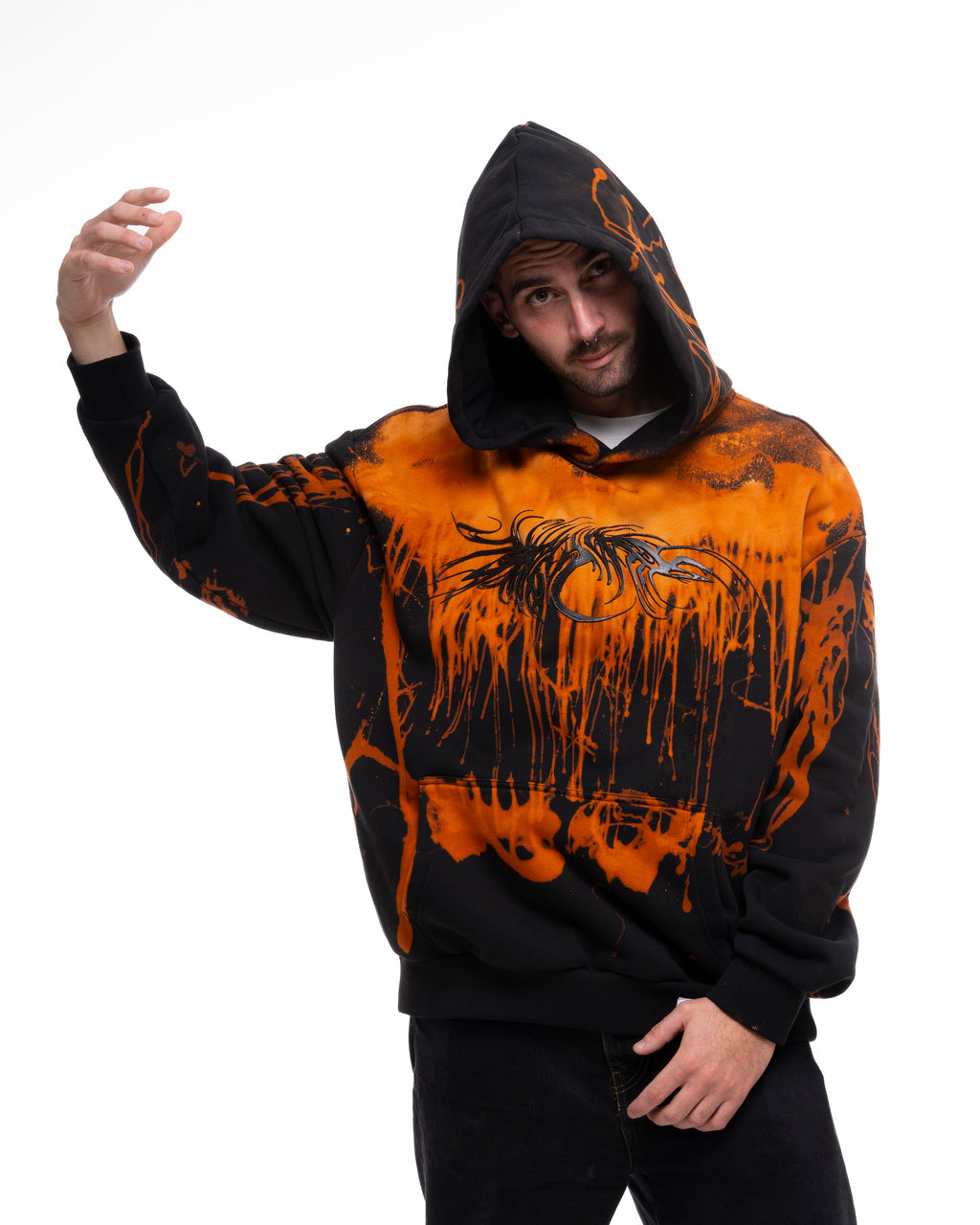 Pendra Burn Acid Tears Hoodie