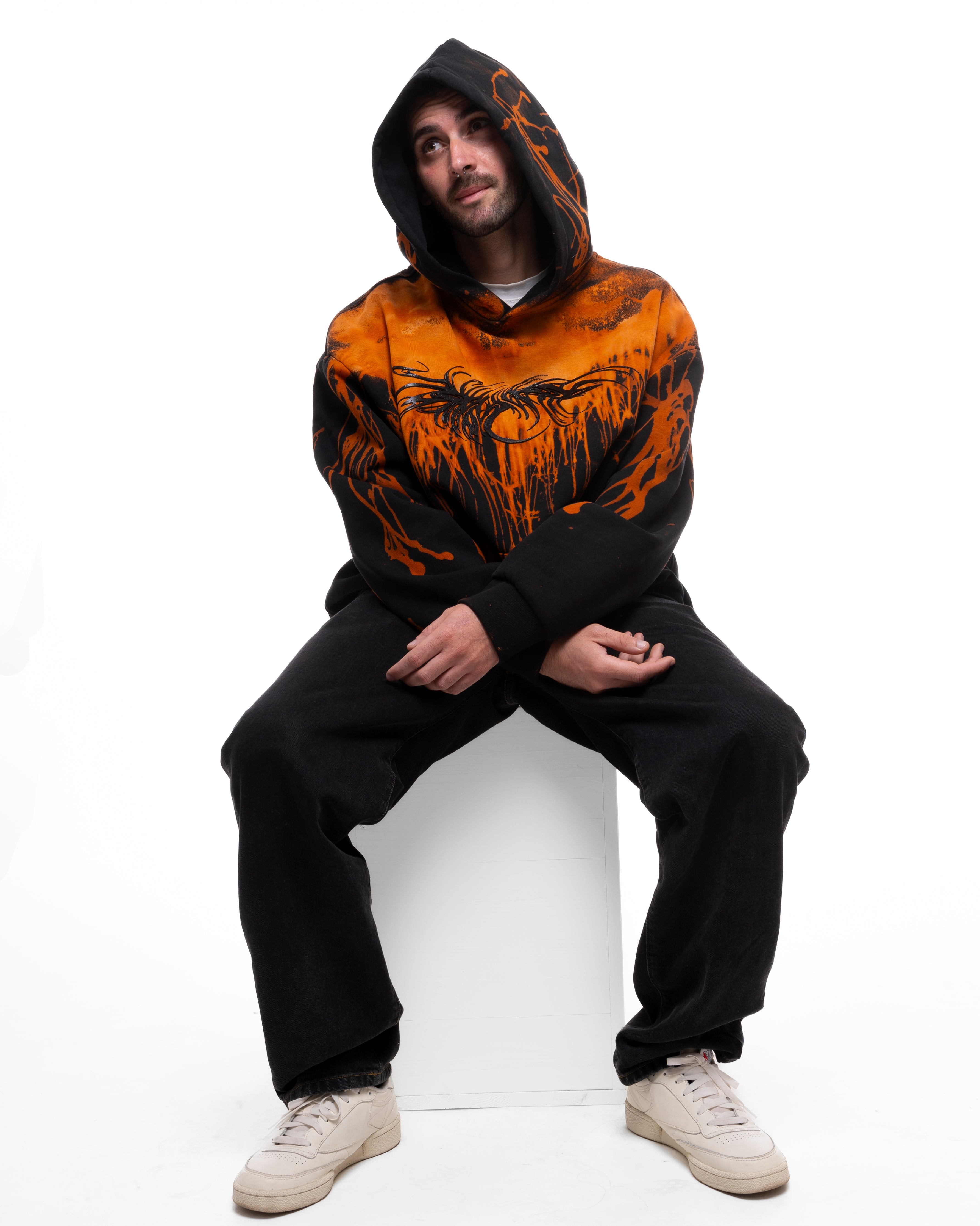 Pendra Burn Acid Tears Hoodie