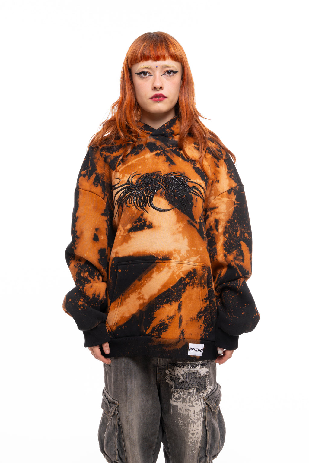 Pendra Burn Rust Fade Hoddie