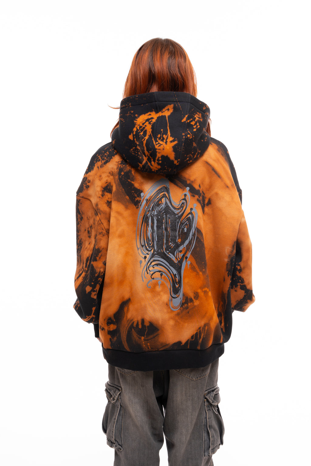 Pendra Burn Rust Fade Hoddie