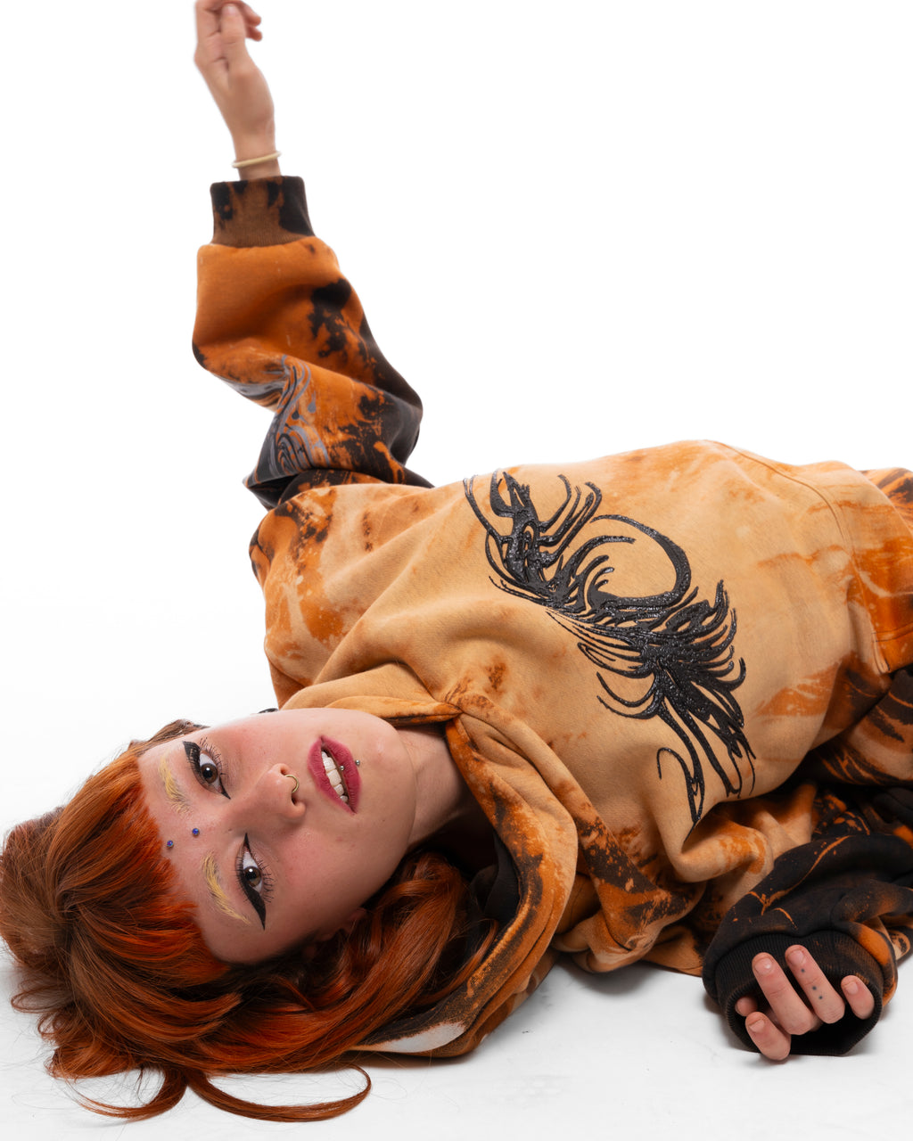 Pendra Burn Sad Smile Hoddie