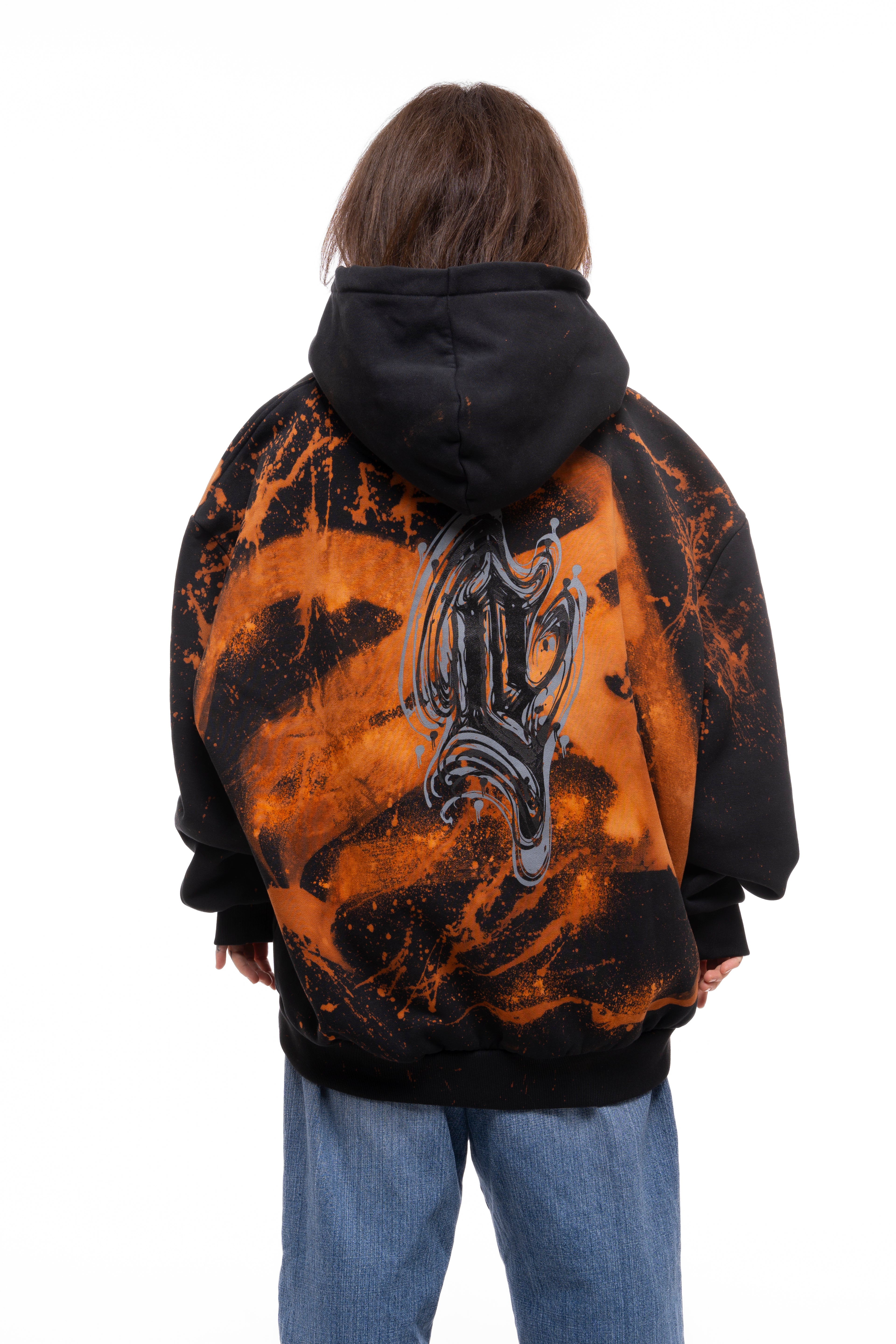 Pendra Burn Caligraphy Hoodie