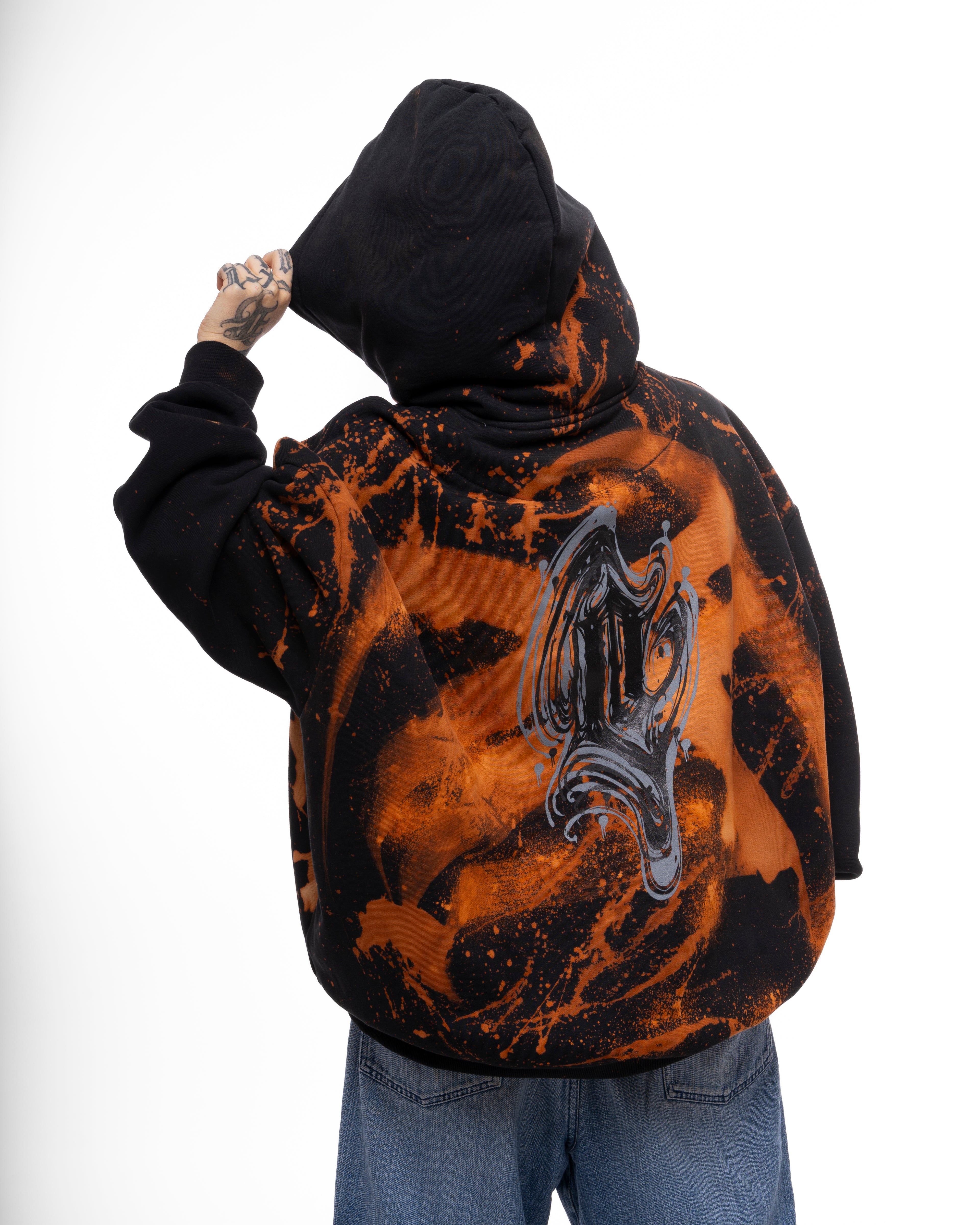 Pendra Burn Caligraphy Hoodie
