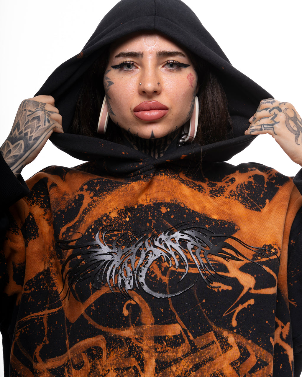 Pendra Burn Caligraphy Hoodie