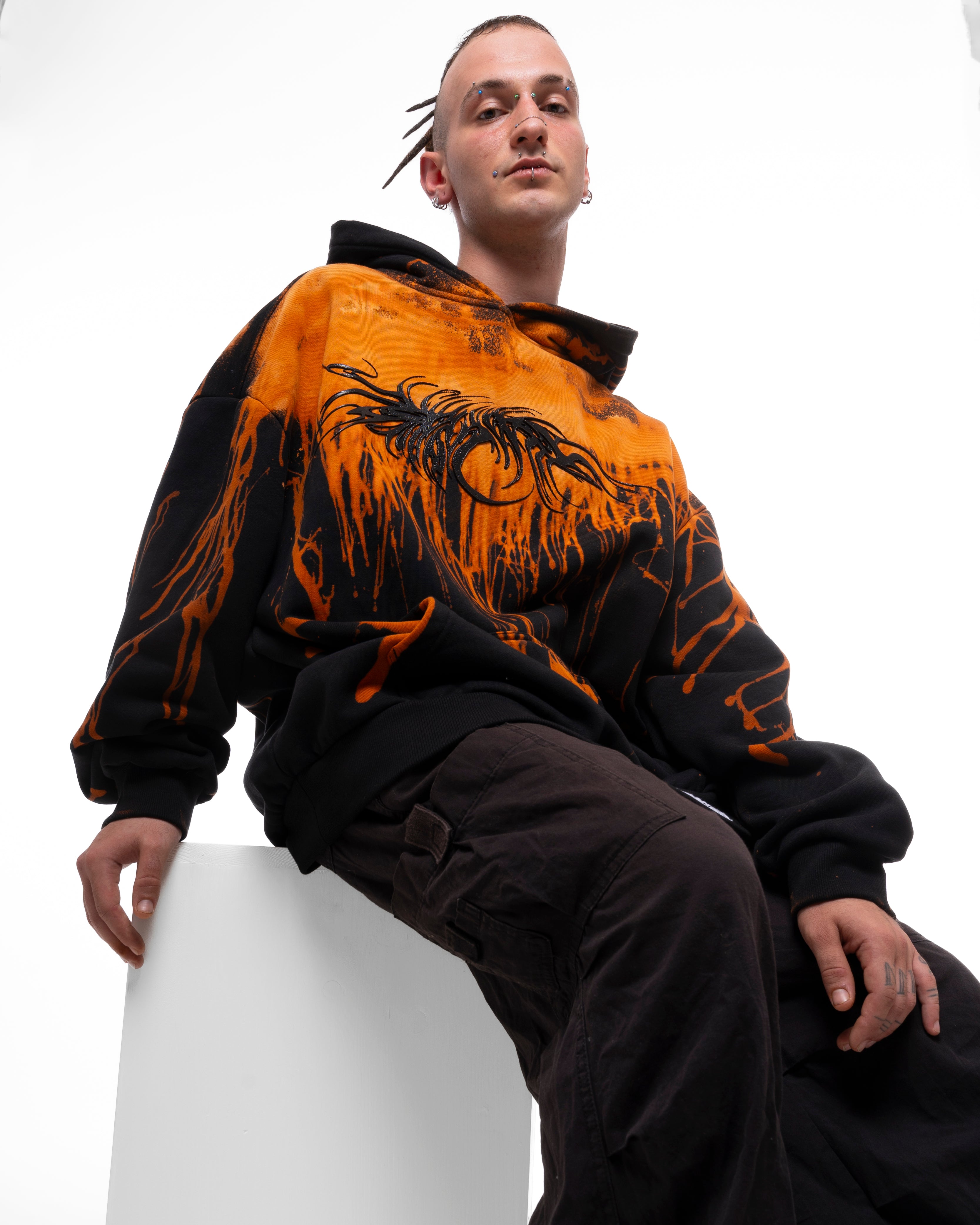 Pendra Burn Acid Tears Hoodie