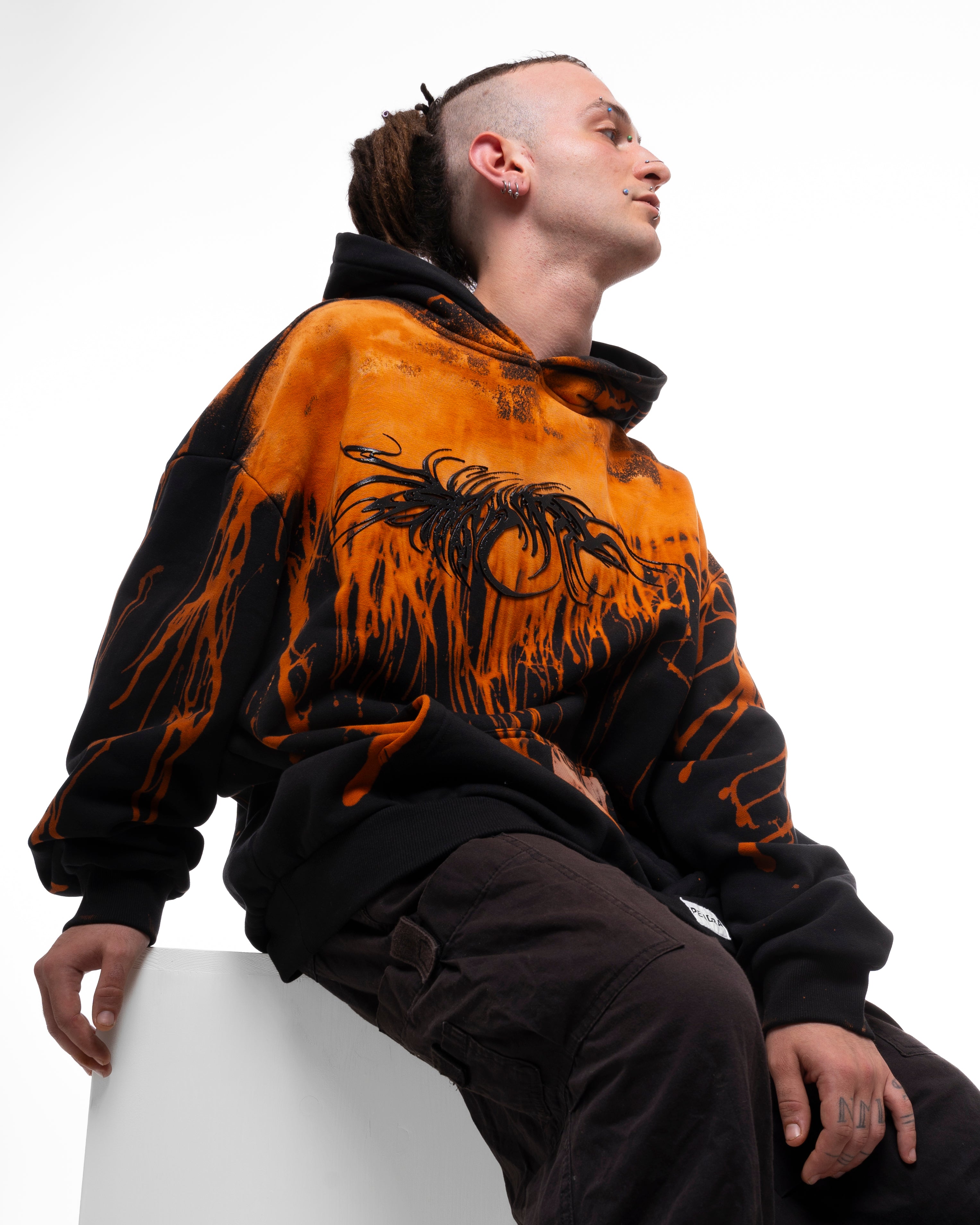 Pendra Burn Acid Tears Hoodie