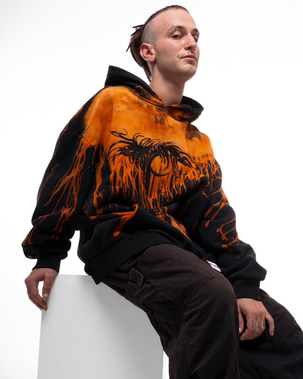 Pendra Burn Acid Tears Hoodie