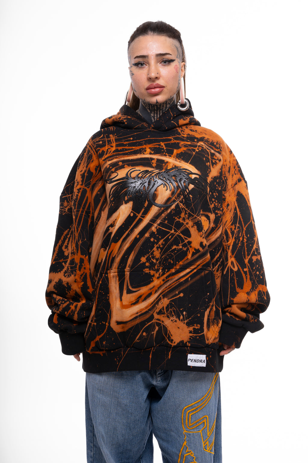 Pendra Burn Oil Flow Hoodie