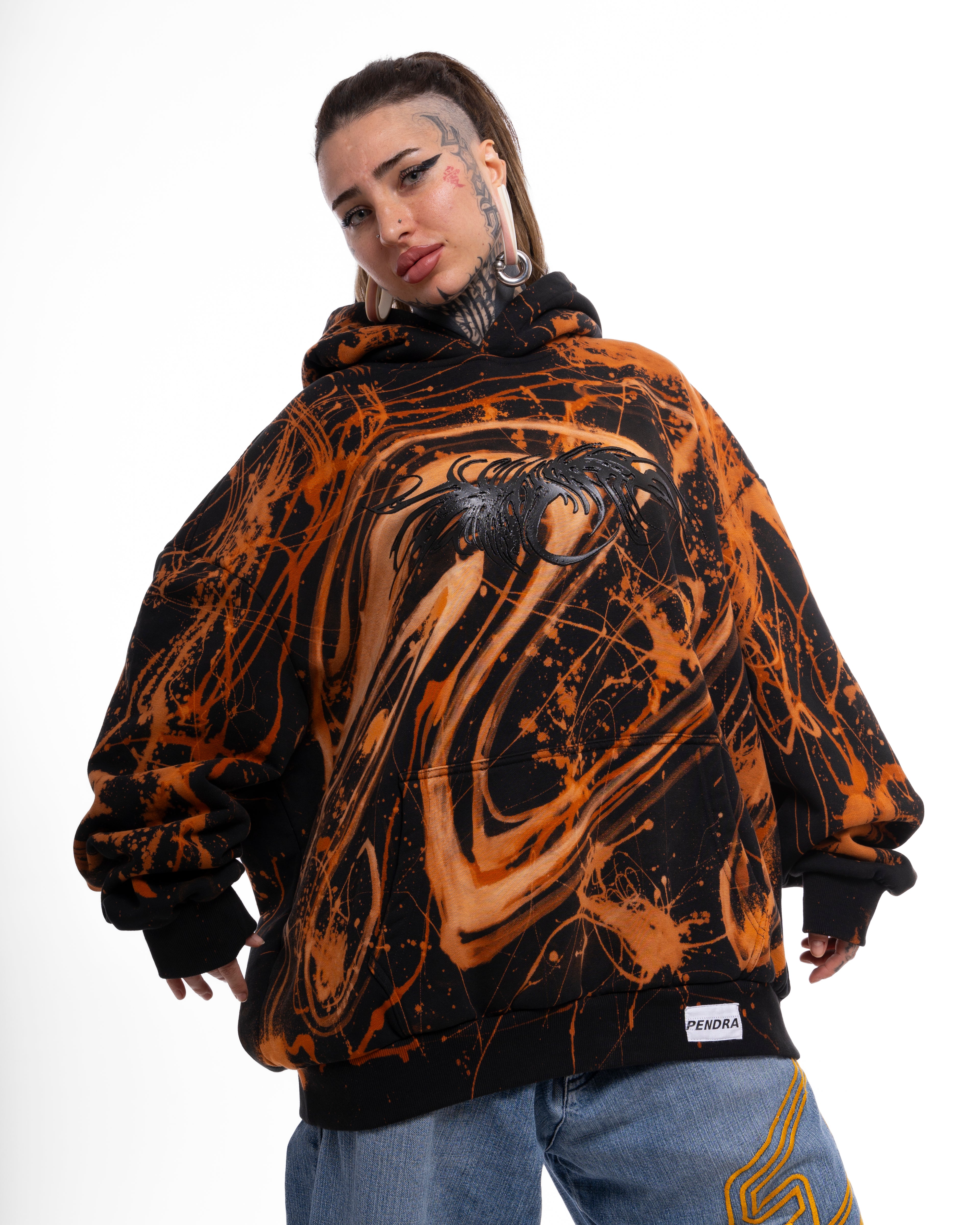 Pendra Burn Oil Flow Hoodie