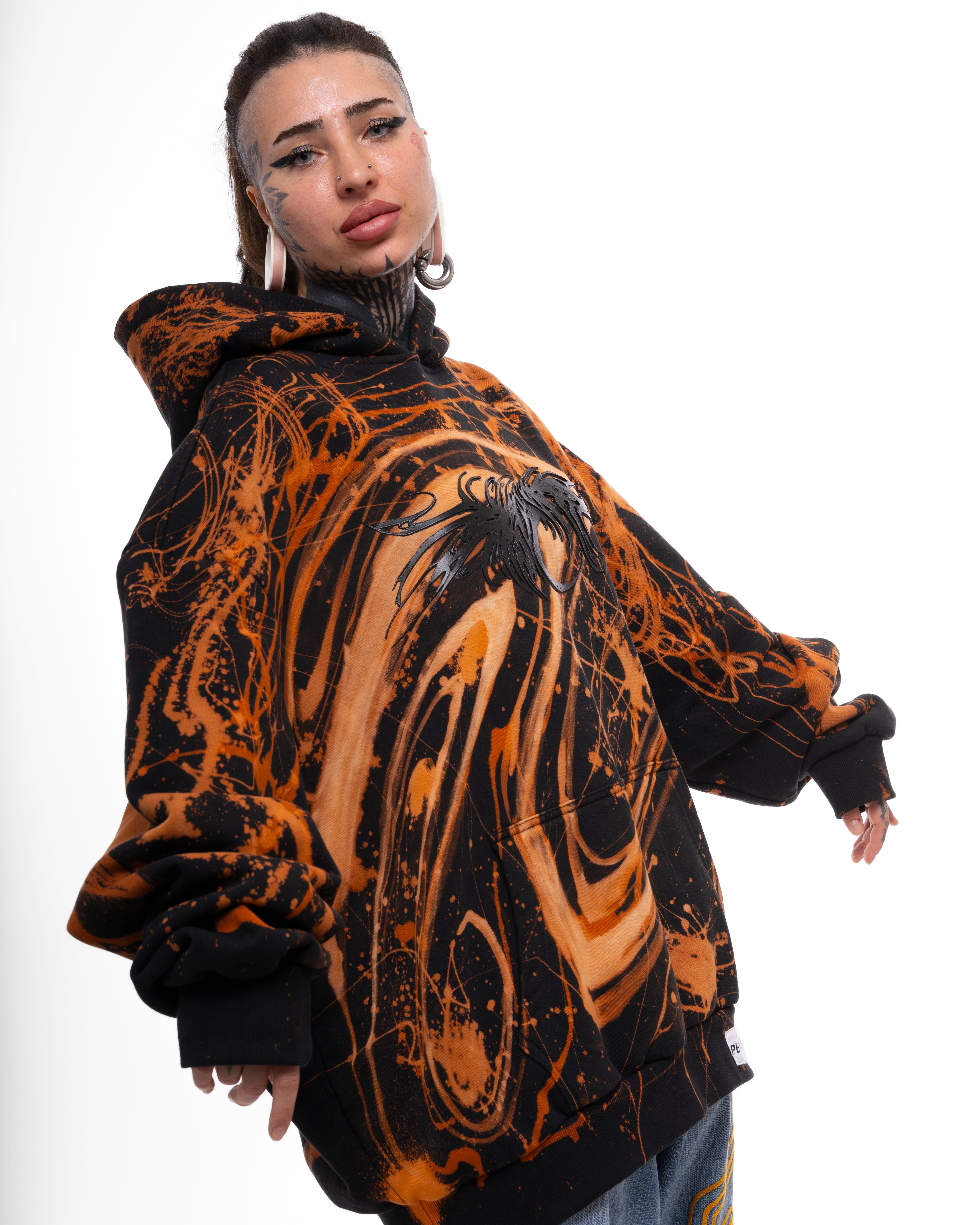 Pendra Burn Oil Flow Hoodie