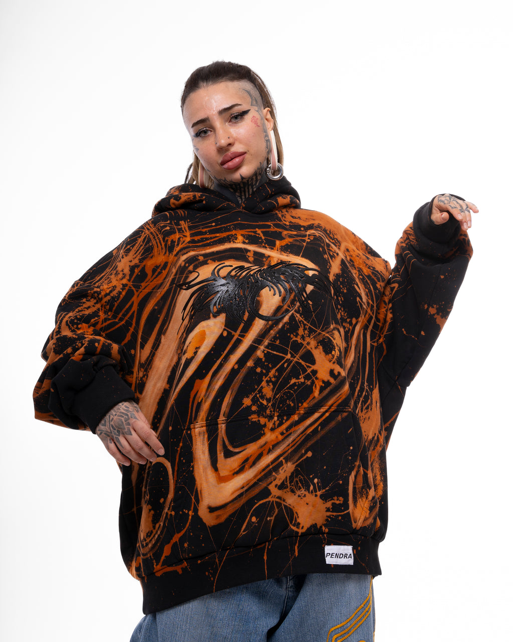 Pendra Burn Oil Flow Hoodie