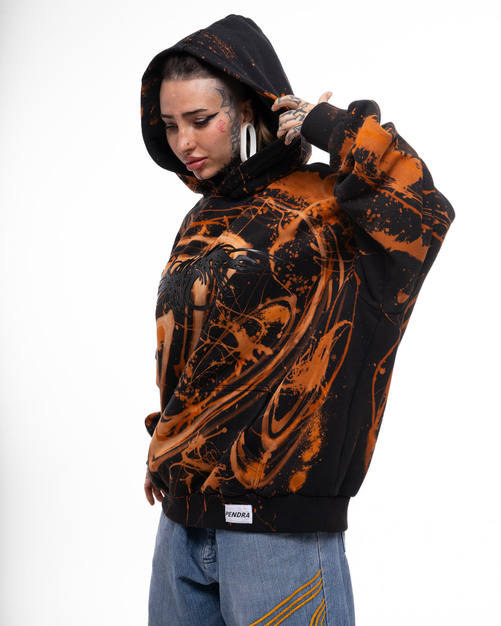 Pendra Burn Oil Flow Hoodie