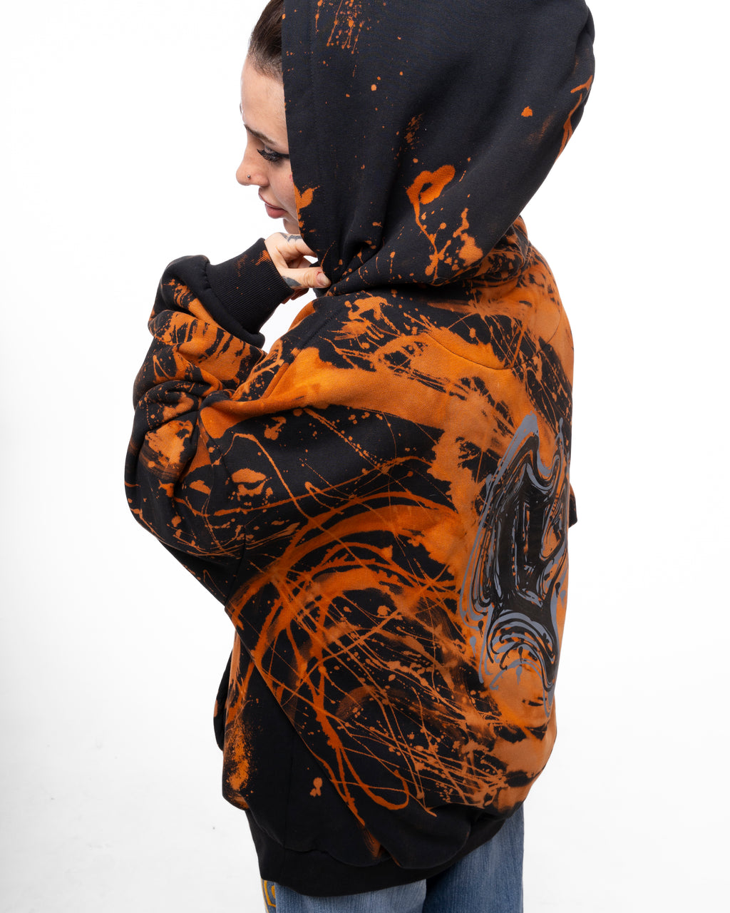 Pendra Burn Oil Flow Hoodie