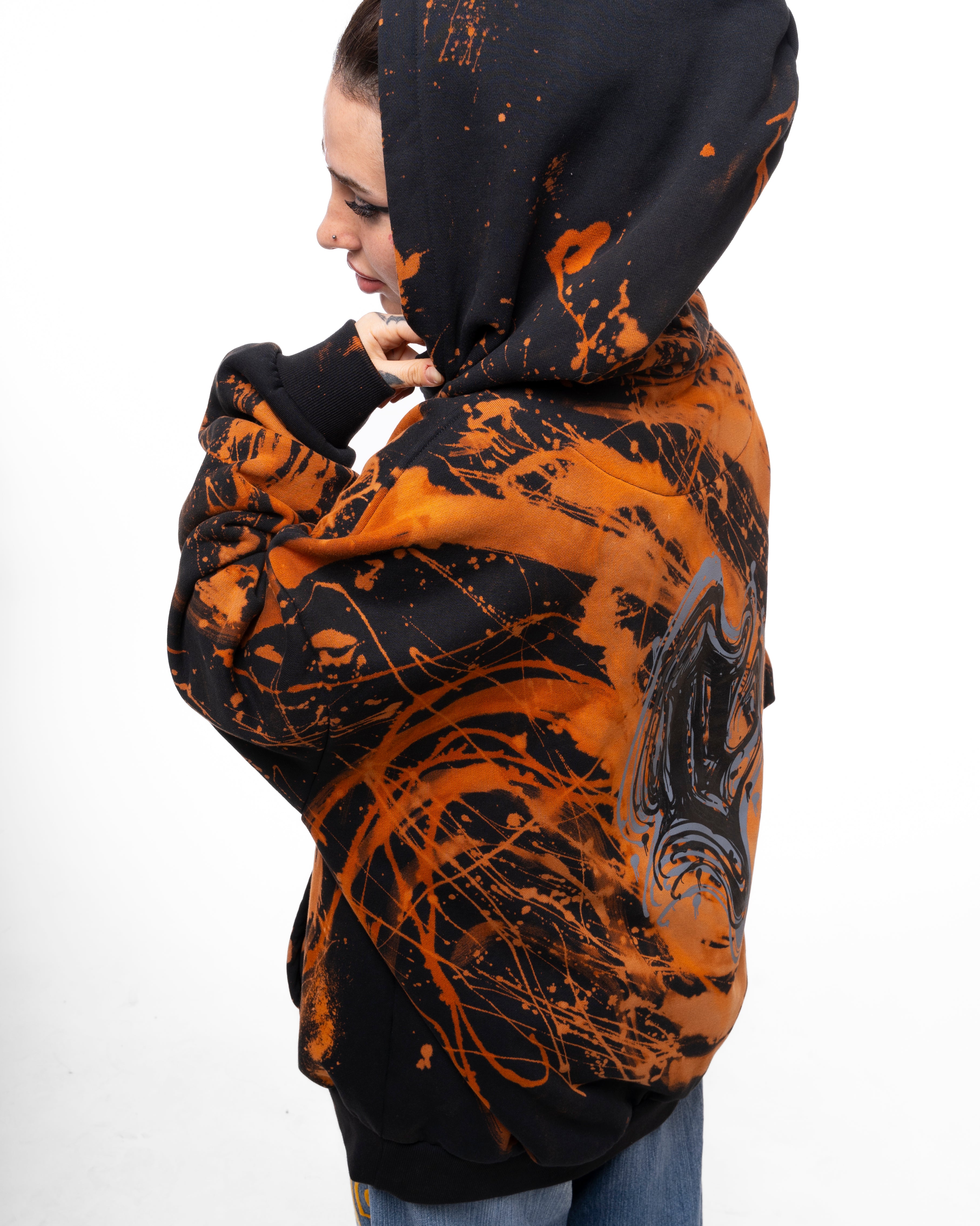 Pendra Burn Oil Flow Hoodie