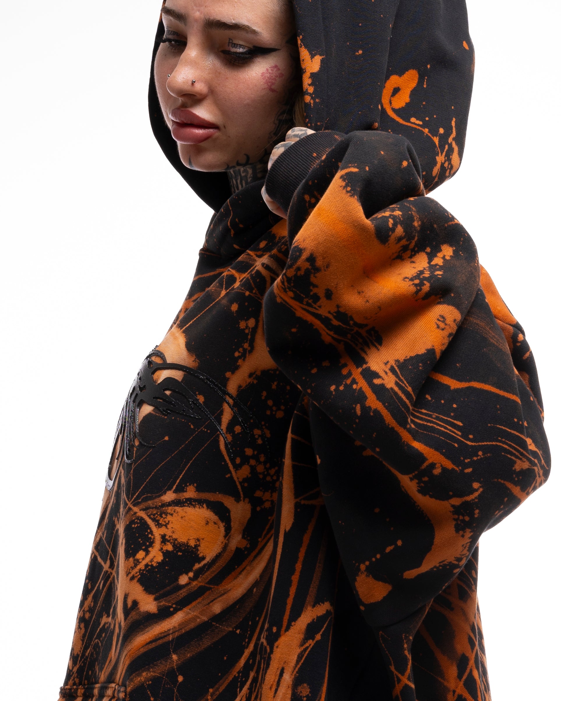 Pendra Burn Oil Flow Hoodie