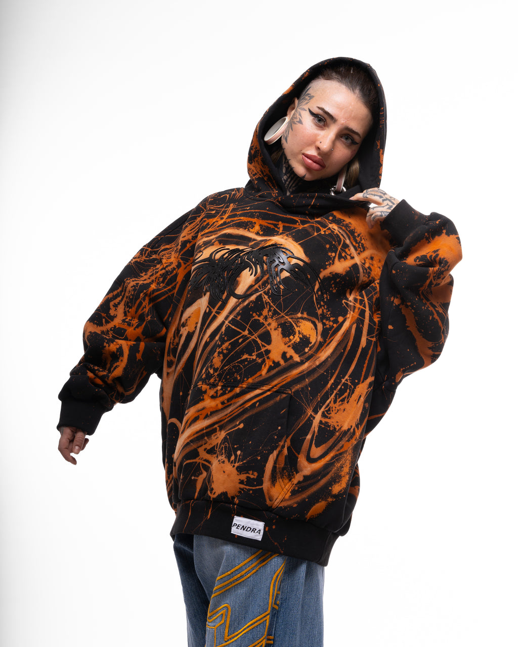 Pendra Burn Oil Flow Hoodie