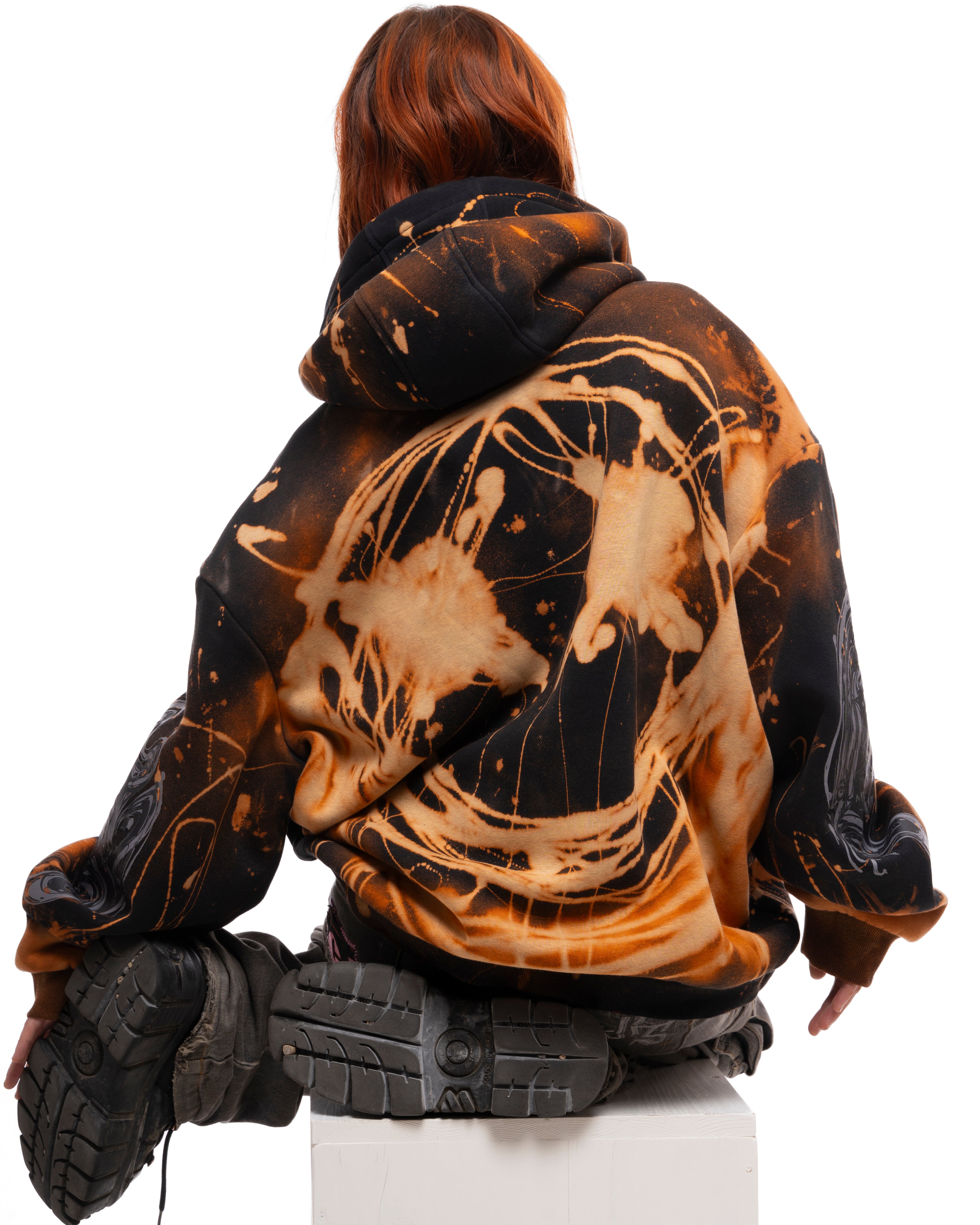 Pendra Burn Acid Smile Hooddie