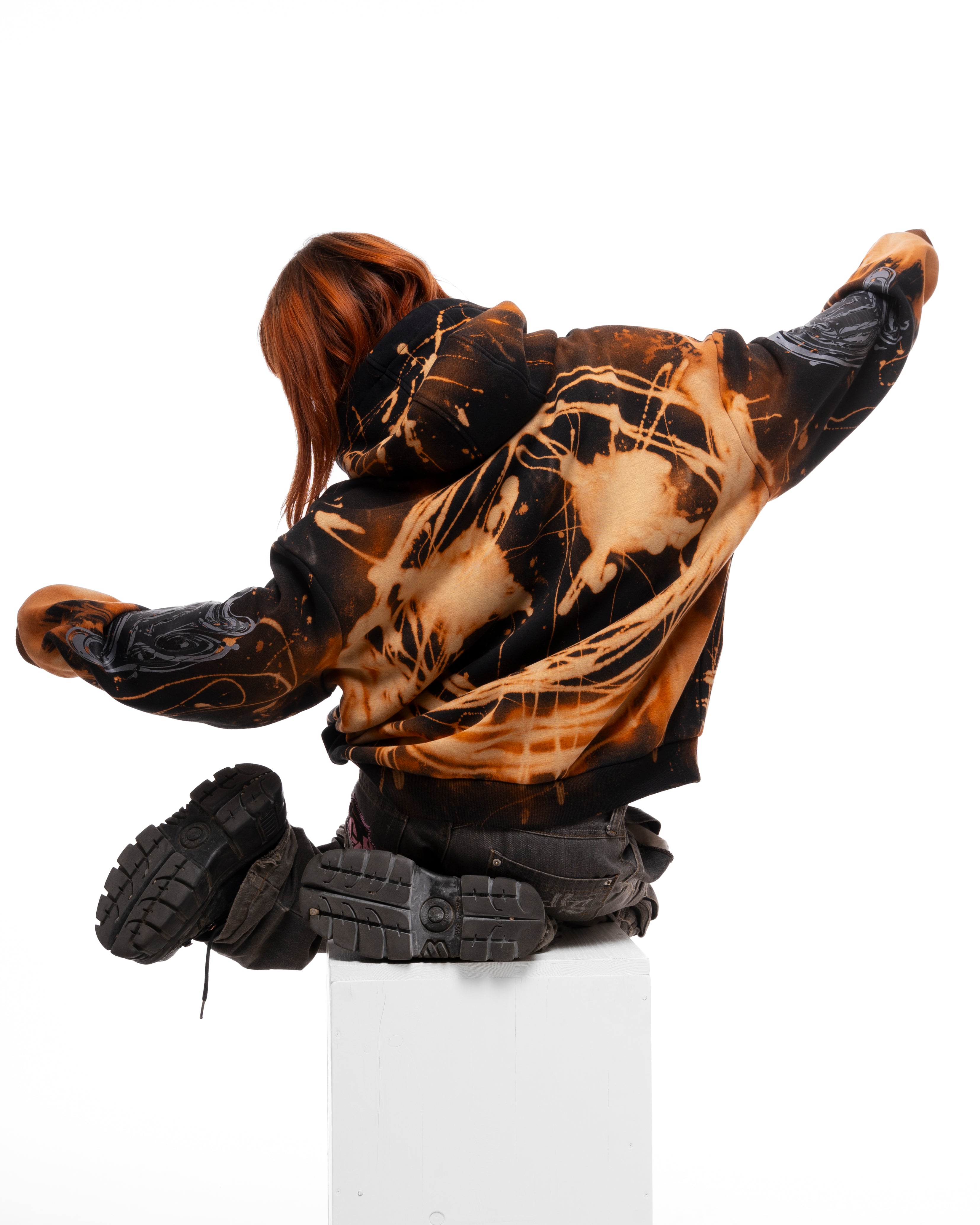 Pendra Burn Acid Smile Hooddie