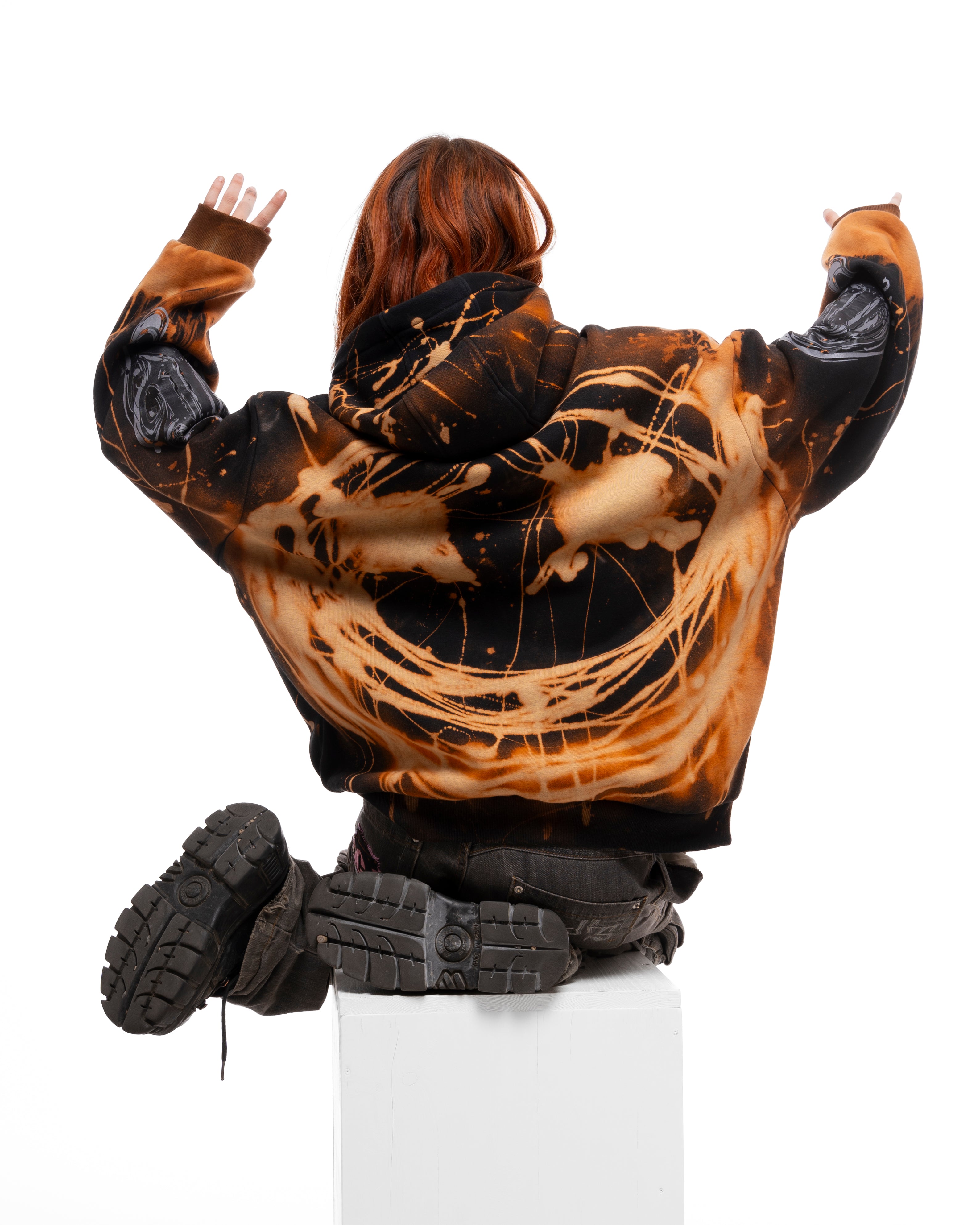 Pendra Burn Acid Smile Hooddie