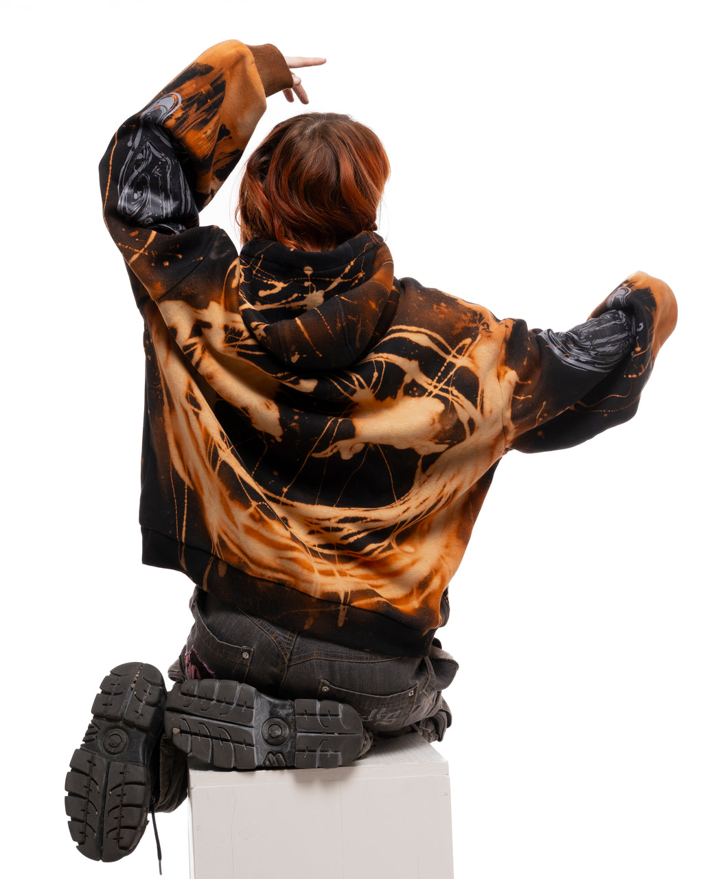 Pendra Burn Acid Smile Hooddie