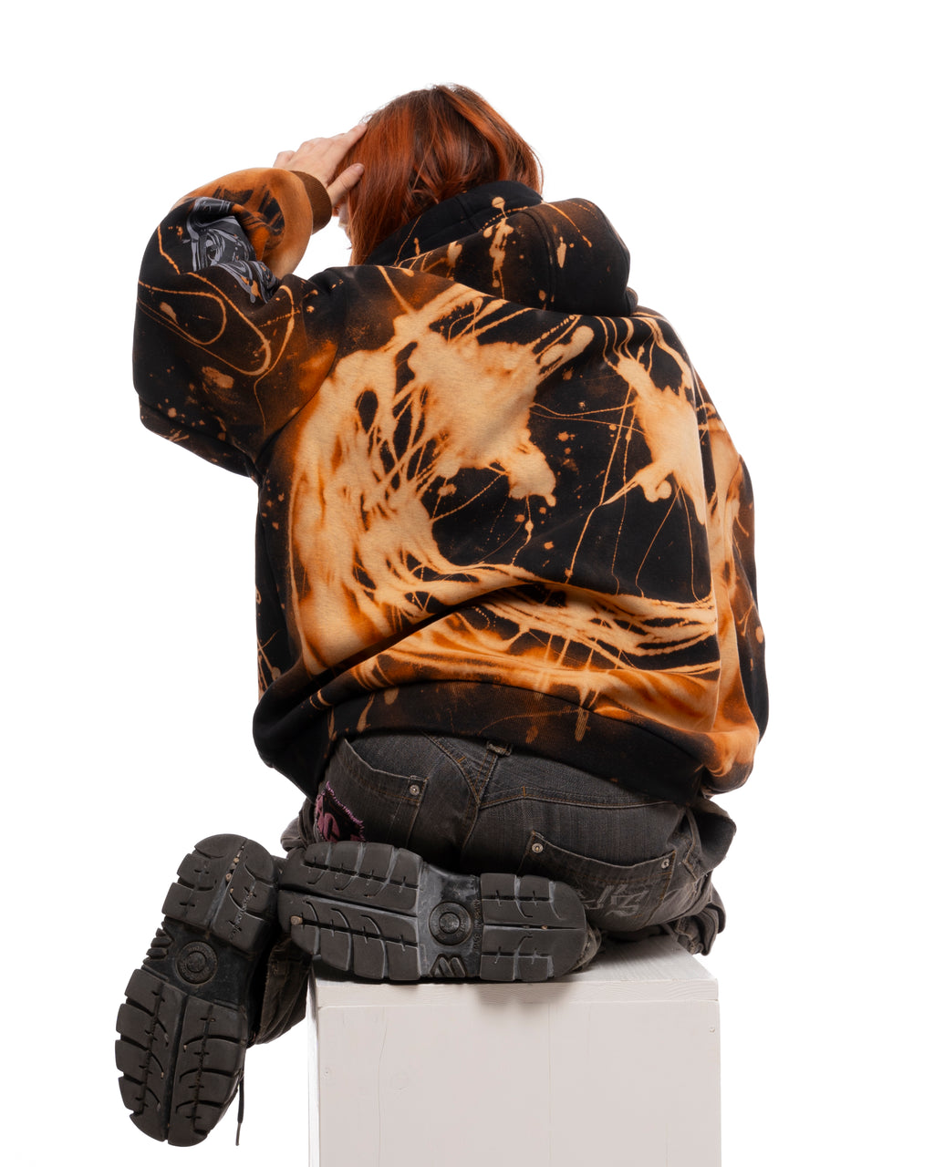 Pendra Burn Acid Smile Hooddie