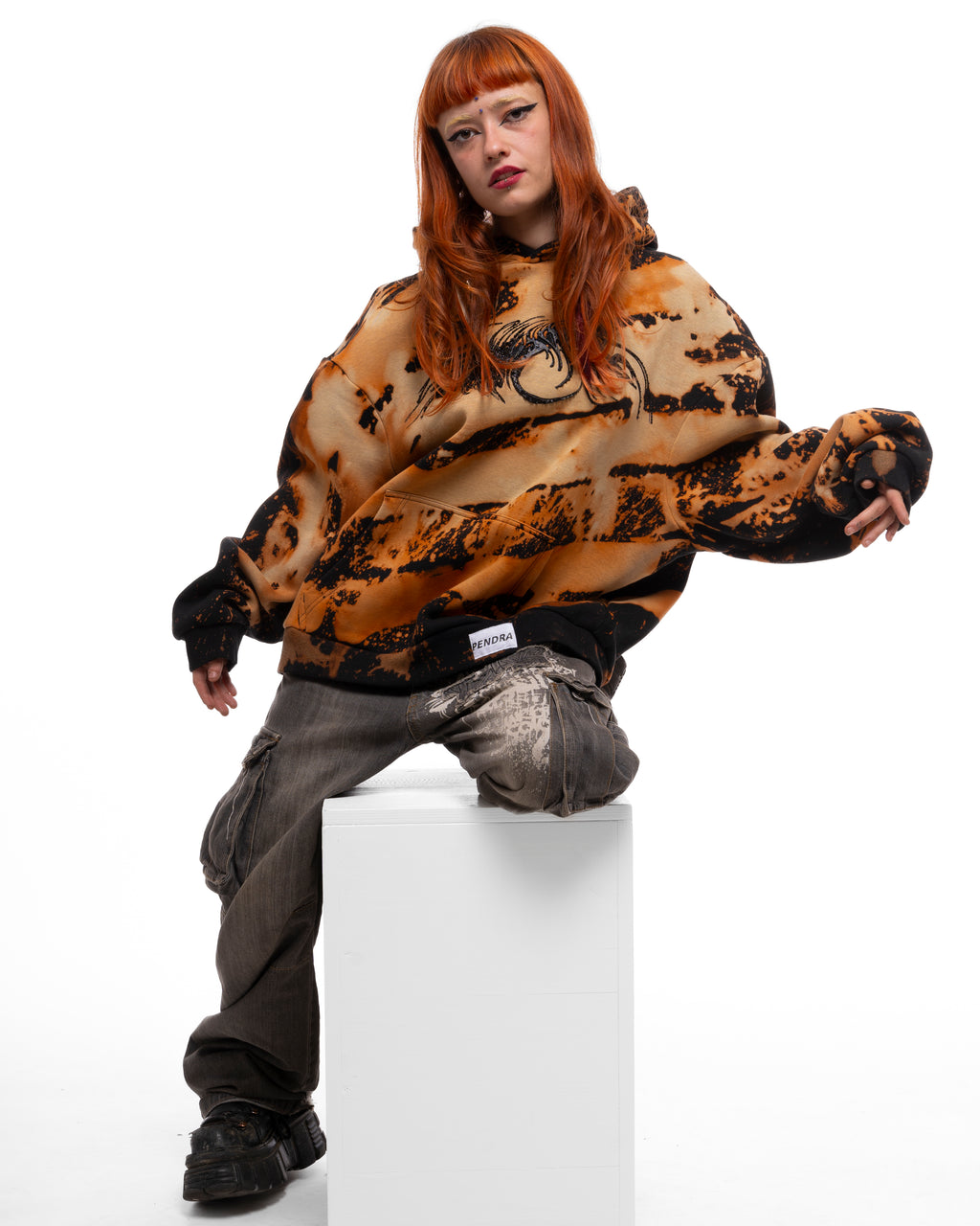 Pendra Burn Mark Hooddie